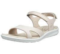ECCO Sandale Cruise II 3 Strap (Nubukleder) beige Damen, Größe Euro (US) 38