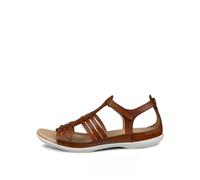 ECCO Sandale Flash Roman (Vollnarbenleder) braun Damen, Größe Euro (US) 36