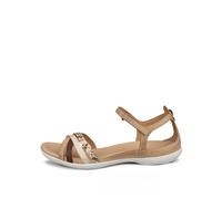 ECCO Sandale Flash X-Strap (Vollnarbenleder) hellbraun Damen, Größe Euro (US) 39