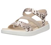 ECCO Sandale Flowt (Leder) beige/weiss Damen, Größe Euro (US) 38