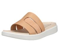ECCO Sandale Flowt Slide (Premium-Leder) beige Damen, Größe Euro (US) 37