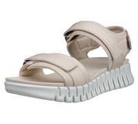ECCO Sandale Gruuv Sol Lea (Premium-Leder) beige/weiss Damen, Größe Euro (US) 38