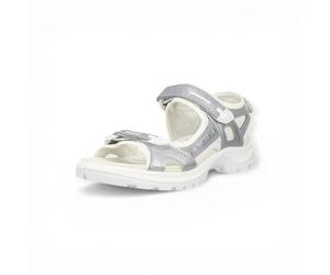 ECCO Sandale Offroad 3S Reflective weiss/silber Damen, Größe Euro (US) 40