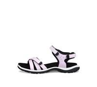 Ecco Sandale OFFROAD ROAM Damen Nubukleder Rosé/Schwarz mit Klettverschlüssen Größe 41