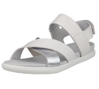 ECCO Sandale Samara 4 Strap (Vollnarbenleder) grau/silber Damen, Größe Euro (US) 41
