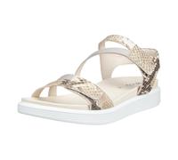 ECCO Sandale Soft (Vollnarbenleder) gold/braun Damen, Größe Euro (US) 41