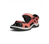 ECCO Sandale Yucatan Leder coralrot Damen, Größe Euro (US) 41
