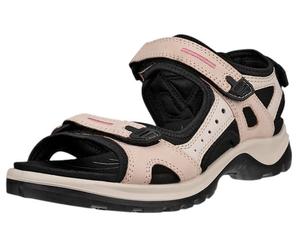 ECCO Sandale Yucatan Leder rosa/beige Damen, Größe Euro (US) 38