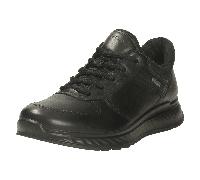Ecco W Exostride Low Gtx® Black, Größe EU 40 - Damen Gore-Tex® Freizeitschuh, Farbe Schwarz