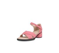 ECCO Sculpted 35 Luxe Damen-Sandalen mit Knöchelriemchen, Bubblegum Nubuck, 6/6.5 UK