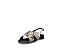 ECCO Sculpted Alba 25 Slingback Sandalen für Damen, Dark Clay Snake Print, 6/6.5 UK
