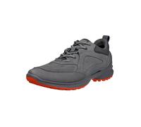 ecco Biom Energi Schuhe grau rot Nubuck Sneaker 850814 - Größe 41