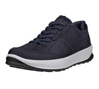 ECCO Sneaker Byway 2.0 WP (Premium-Leder, wasserdicht) marineblau Herren, Größe Euro (US) 44