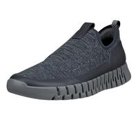 ECCO Sneaker Gruuv Easy-Slip (atmungsaktiv Textil) grau Herren, Größe Euro (US) 42