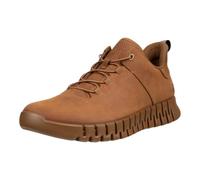 ECCO Sneaker Gruuv Lea (aus Nubukleder) camelbraun Herren, Größe Euro (US) 41