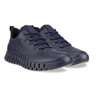Ecco Sneaker Gruuv Lea GTX (Glattleder) Navyblau Herren Größe 43