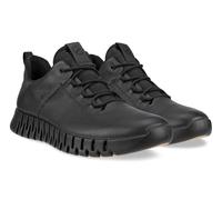 ECCO Sneaker Gruuv Lea GTX (Glattleder, wasserdicht) schwarz Herren, Größe Euro (US) 45