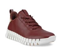 ECCO Sneaker Gruuv Lea (weiches Nappaleder) weinrot Damen, Größe Euro (US) 38