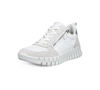 ECCO Sneaker Gruuv Zip Lace (Premium-Leder) weiss Damen, Größe Euro (US) 42