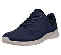 ECCO Sneaker Irving Low Lace (Nubukleder) navyblau Herren, Größe Euro (US) 40