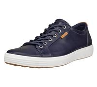 ECCO Sneaker Mens Soft 7 (aus Premium-Leder) navyblau Herren, Größe Euro (US) 44