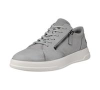 ECCO Sneaker Move Zip Lace (Premium-Leder) grau Damen, Größe Euro (US) 41
