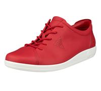 Ecco SOFT 2.0 20658301466 rot - bequeme Halbschuhe für Damen - Größe 38