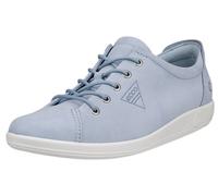 ECCO Sneaker Soft 2.0 Tie (leichte und flexible Sohle) dustyblau Damen, Größe Euro (US) 38