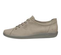 ECCO Sneaker Soft 2.0 Tie (leichte und flexible Sohle) grau Damen, Größe Euro (US) 40