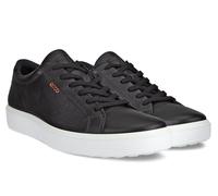 ECCO Sneaker Soft 60 (Premium-Leder) schwarz Herren, Größe Euro (US) 45