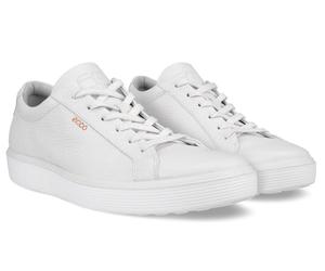 ECCO Sneaker Soft 60 (Premium-Leder) weiss Herren, Größe Euro (US) 47