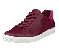 ECCO Sneaker Soft 7 Easy Slip Low (Premium-Leder) pflaumeviolett Damen, Größe Euro (US) 41