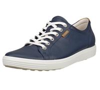ECCO Sneaker Soft 7 (Nubukleder) navyblau Damen, Größe Euro (US) 40