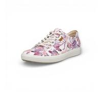 ECCO Sneaker Soft 7 (Vollnarbenleder) weiss/bunt Damen, Größe Euro (US) 37