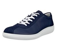 ECCO Sneaker Soft Zero (ECCO-Leder) navyblau/weiss Herren, Größe Euro (US) 46