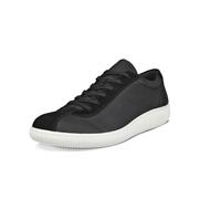 ECCO Sneaker Soft Zero (ECCO-Leder) schwarz Herren, Größe Euro (US) 43