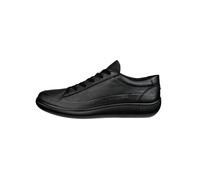 ECCO Sneaker Soft Zero WP (Premium-Leder, wasserdicht) schwarz Herren, Größe Euro (US) 41