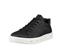 ECCO Sneaker Street 720 Lea GTX (Vollnarbenleder, wasserdicht) schwarz Herren, Größe Euro (US) 44