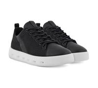 ECCO Sneaker Street 720 (Leder/Mesh, robust) schwarz Damen, Größe Euro (US) 41