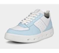 ECCO Sneaker Street 720 (Leder, wasserdicht) hellblau/weiss Damen, Größe Euro (US) 41