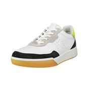 ECCO Sneaker Street Court Lea (Premium Leder) weiss/bunt Herren, Größe Euro (US) 43