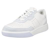 ECCO Sneaker Street Court Lea (Premium-Leder) weiss/violett Damen, Größe Euro (US) 41