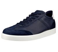 ECCO Sneaker Street Lite Low (Leder) navyblau Herren, Größe Euro (US) 46