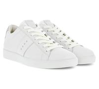 ECCO Sneaker Street Lite (Premium-Leder, hoher Tragekomfort) weiss Damen, Größe Euro (US) 41
