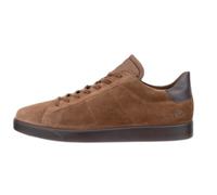 ECCO Sneaker Street Lite (Premium-Leder und Wildleder) cognacbraun Herren, Größe Euro (US) 40