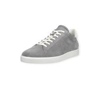 ECCO Sneaker Street Lite (Premium-Leder und Wildleder) steelgrau/weiss Herren, Größe Euro (US) 46