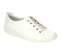 Ecco SOFT 2.0 20650301007 weiß - bequeme Halbschuhe für Damen - Größe 35