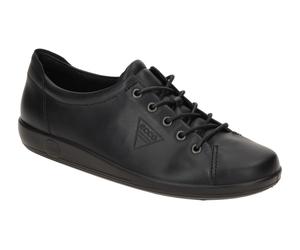 Ecco SOFT 2.0 20650356723 schwarz - bequeme Halbschuhe für Damen - Größe 38