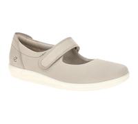 Ecco Soft 2 Schuhe Mary-Jane Ballerina grau 207503 - Größe 37