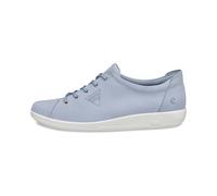 ECCO Sneaker Soft 2.0 Tie (leichte und flexible Sohle) dustyblau Damen, Größe Euro (US) 38
